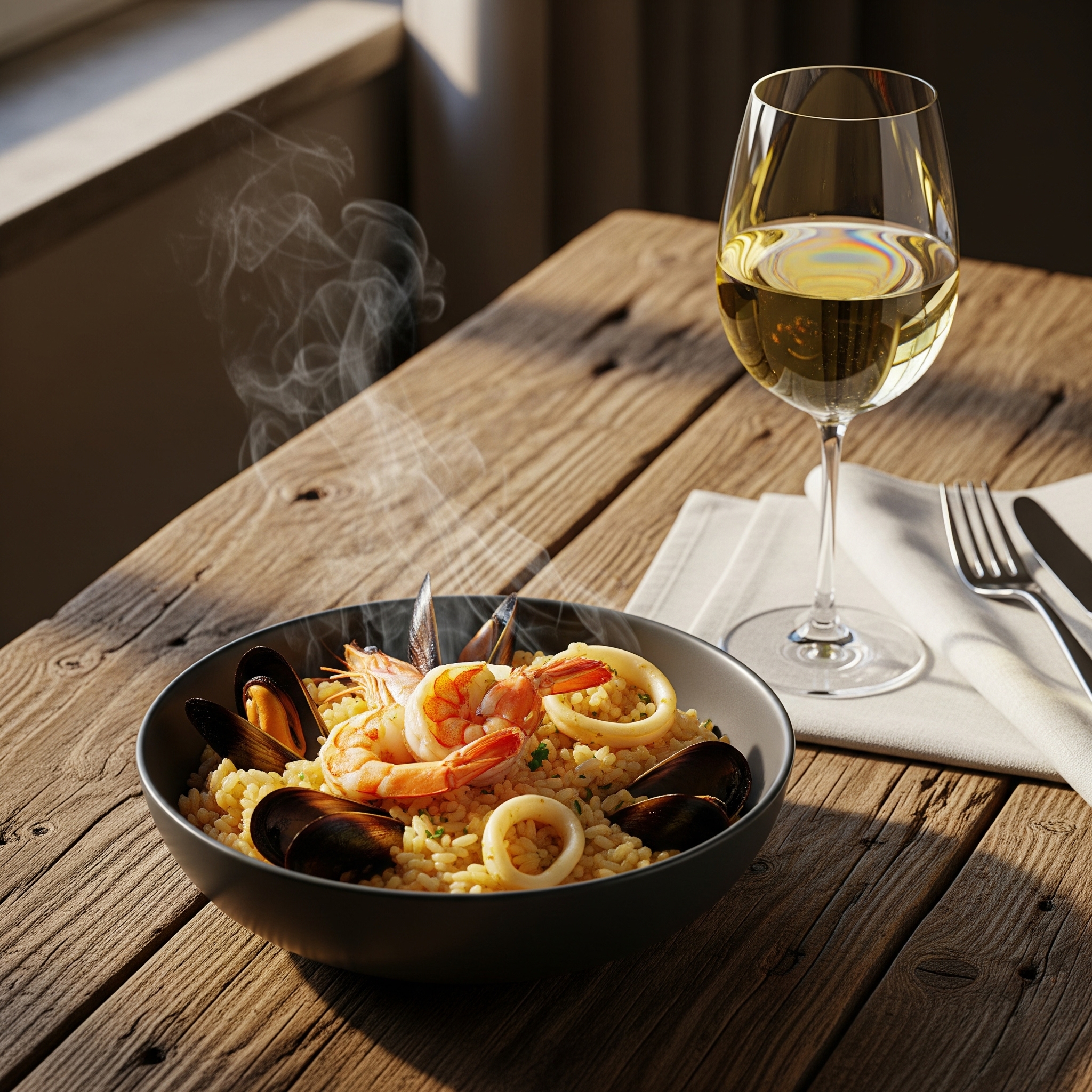Risotto aux fruits de mer