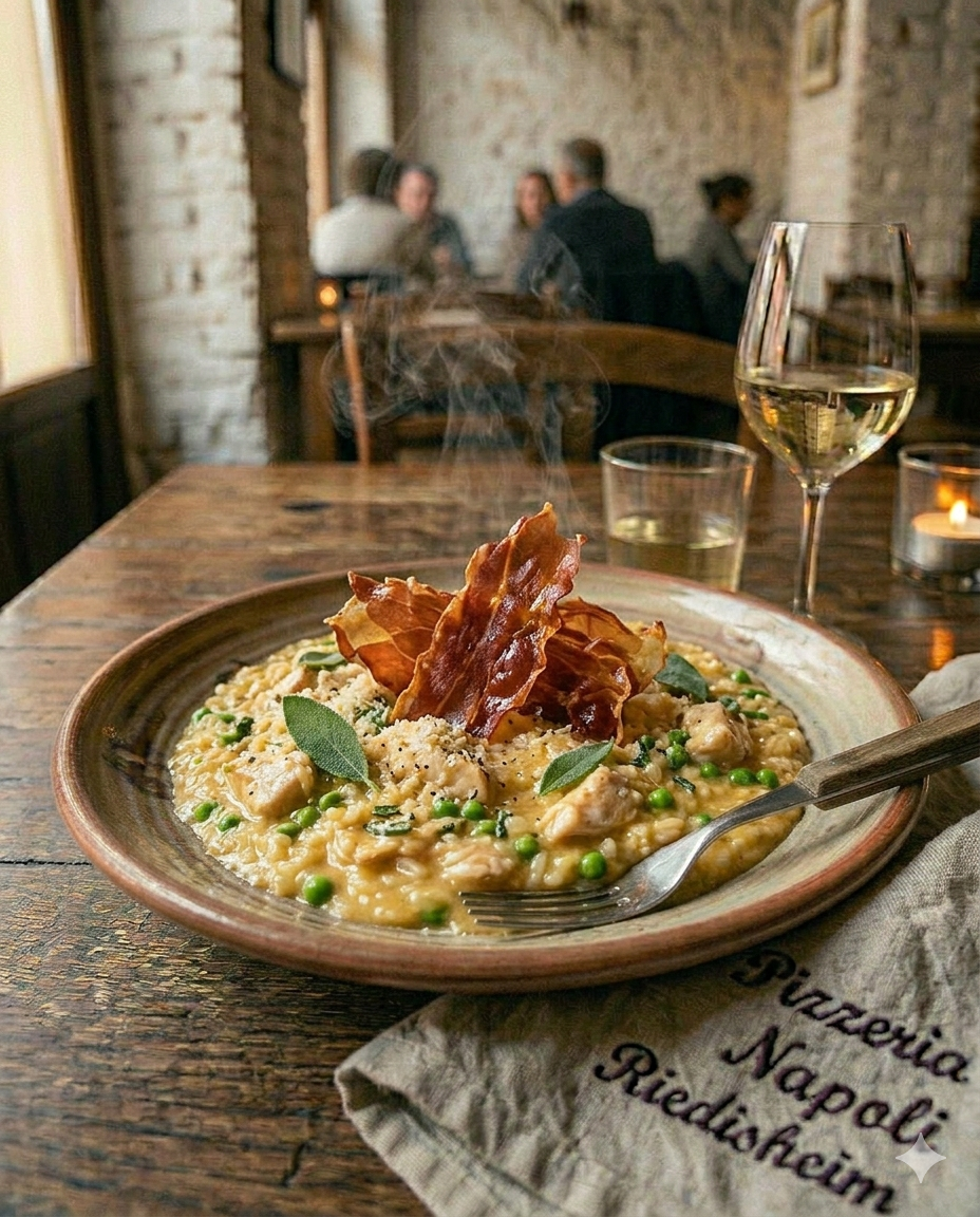 Risotto au poulet